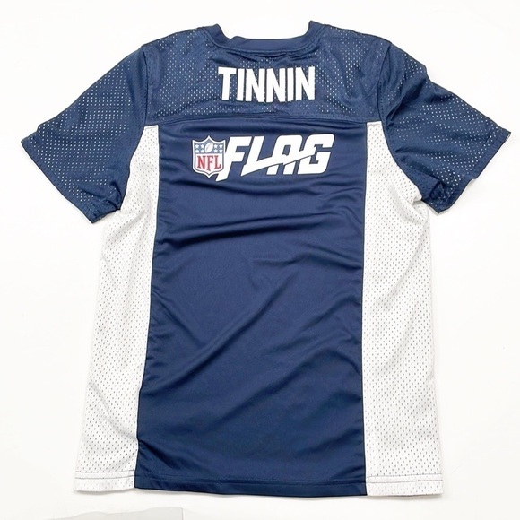 Seattle Seahawks little boys NFL flag football reversible jersey - Picture 3 of 7